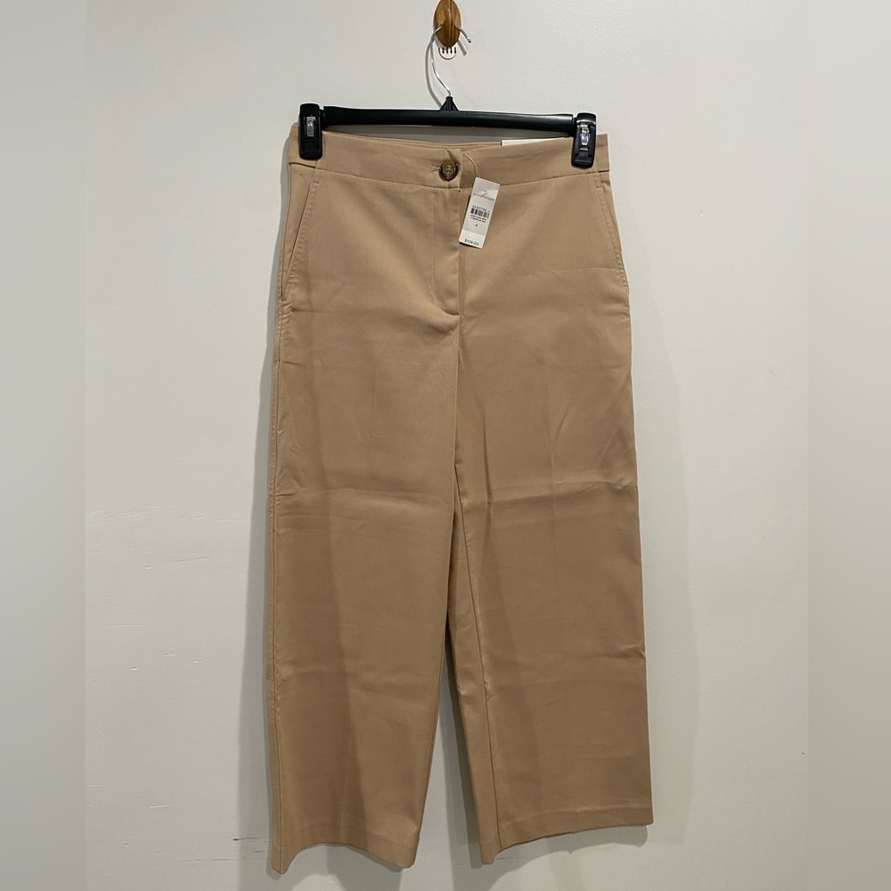 Ann Taylor The Wide Leg Crop Pants | High Rise | Size 4